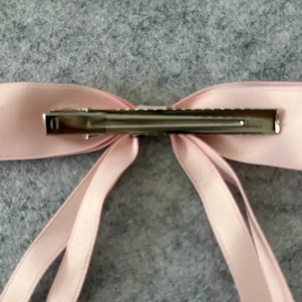 SHASHI REVOLVE NWOT The Girlie Bow Satin Petal Pink Preppy Cottagecore